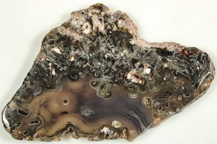 Polished Turkish Stick Agate Slab - Turkey #207940